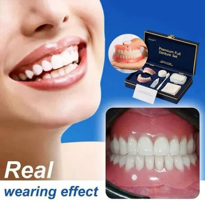 70% OFF! ⏰Pryxo™ Medical Full Denture with Strong Suctiond🦷Obtain American Dental Association (ADA) Certification